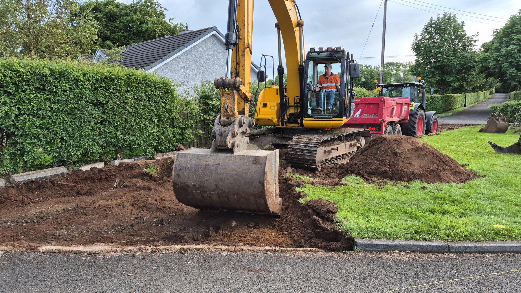 Groundworks and preparation