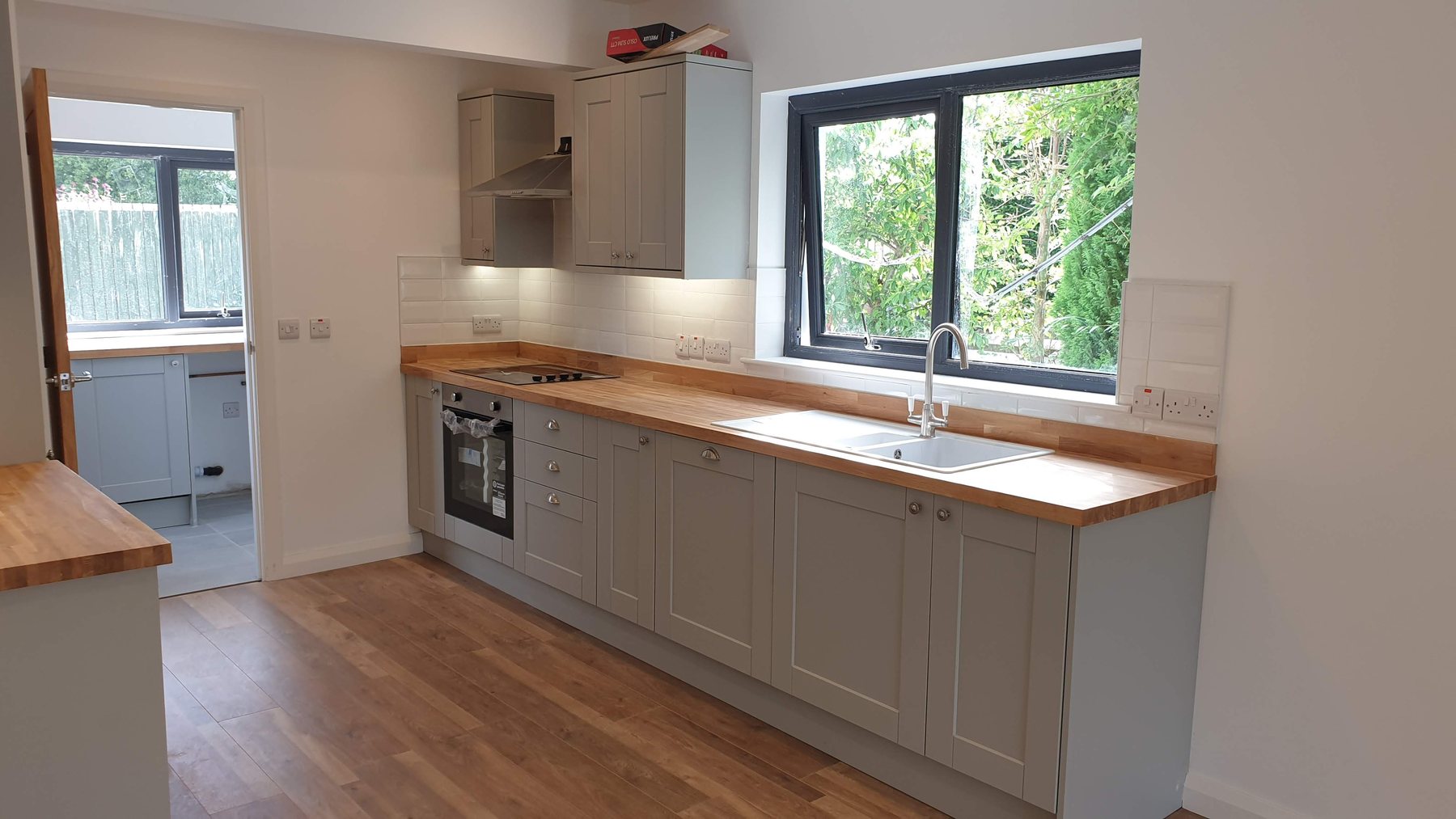 Renovated kitchen